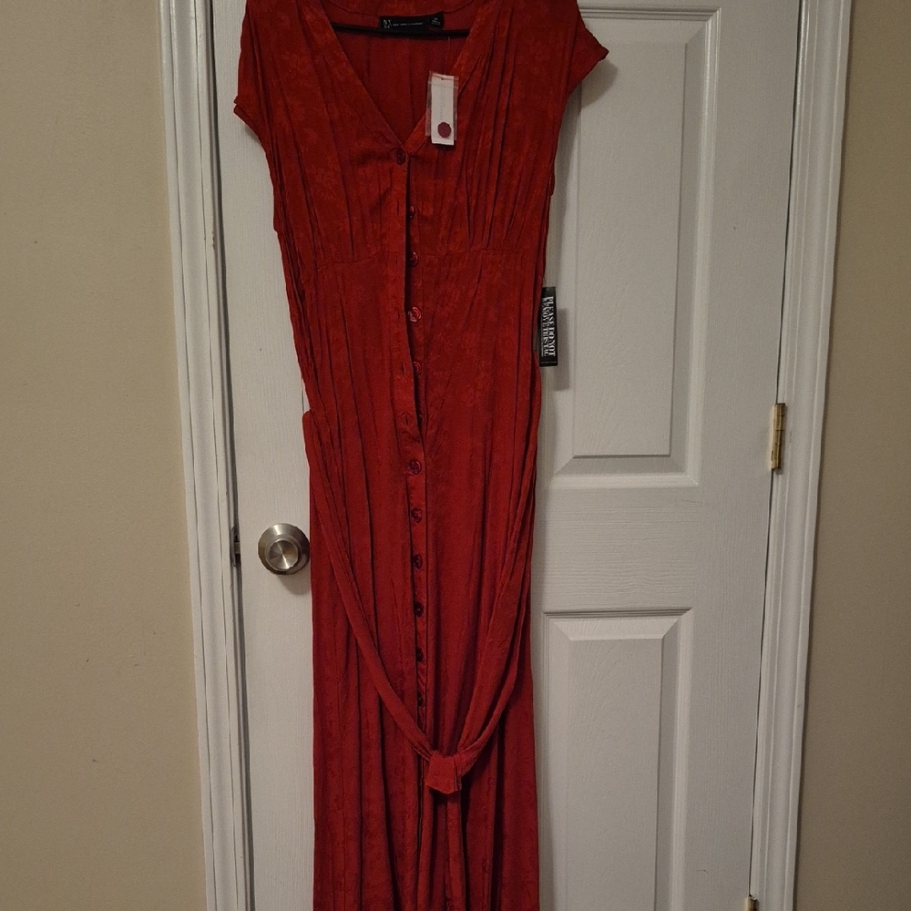 Red Maxi Dress